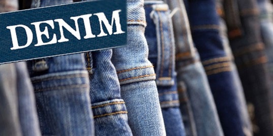 what is denim fabric made of